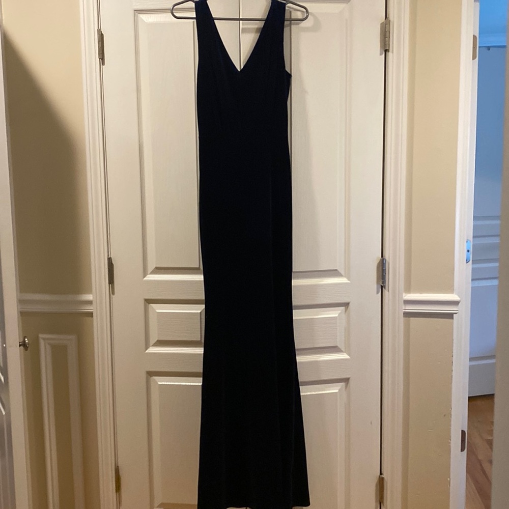 Navy blue dress